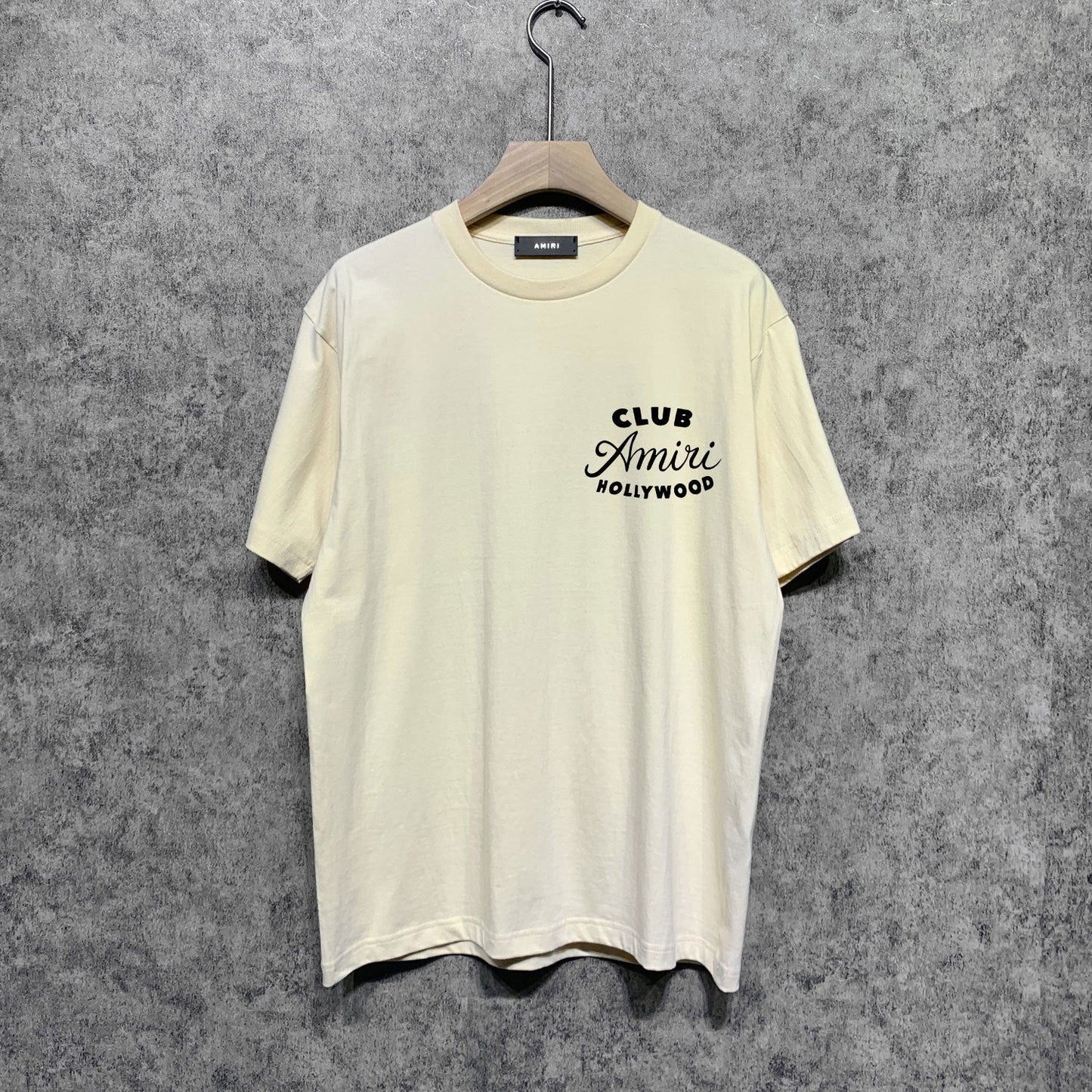 Amiri t shirts hollywood club printing short sleeve