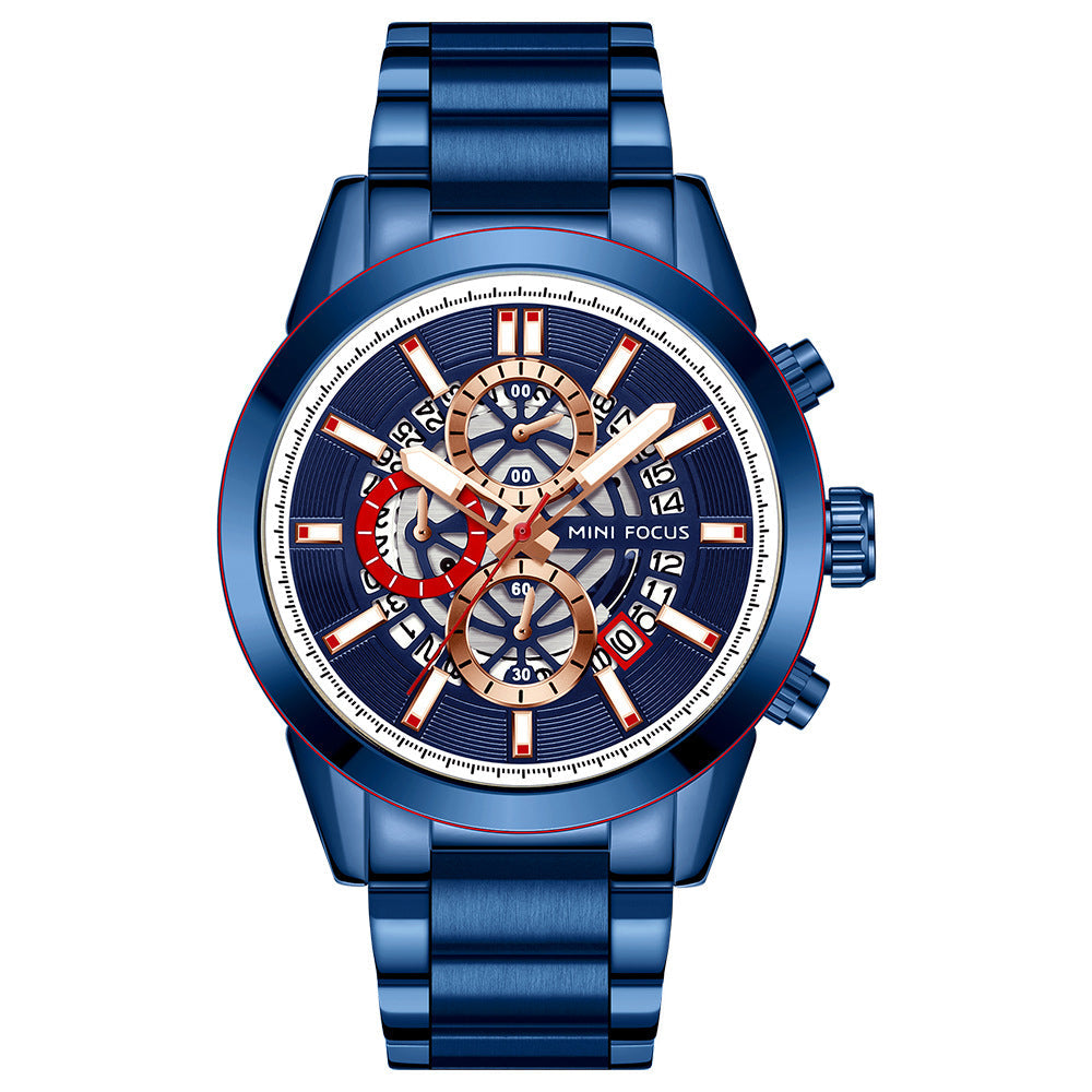 Men's Watches Calendar Luminous
