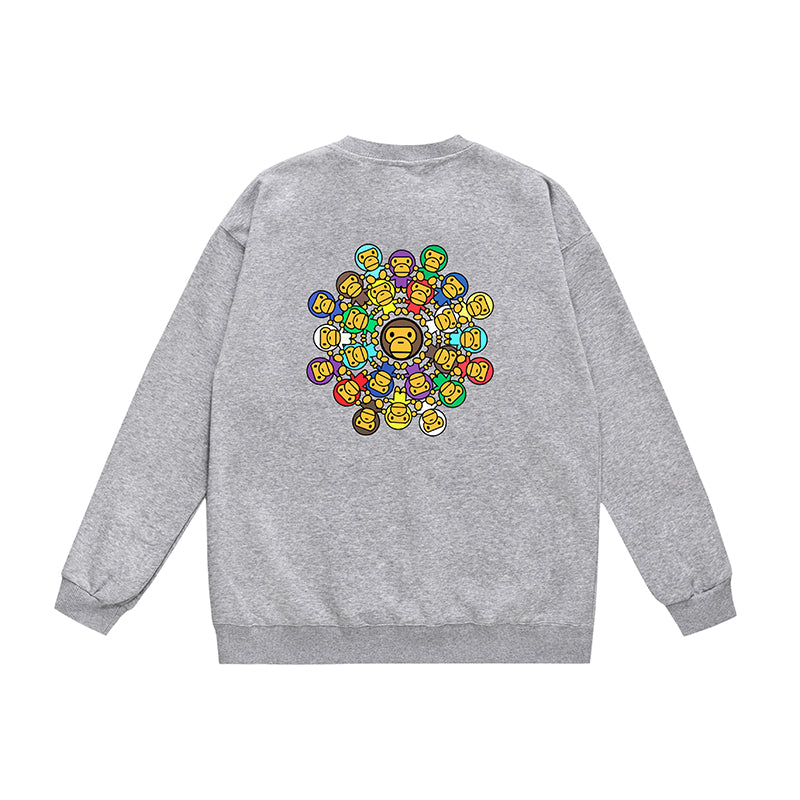 Bathing ape Crew neck sweatshirt