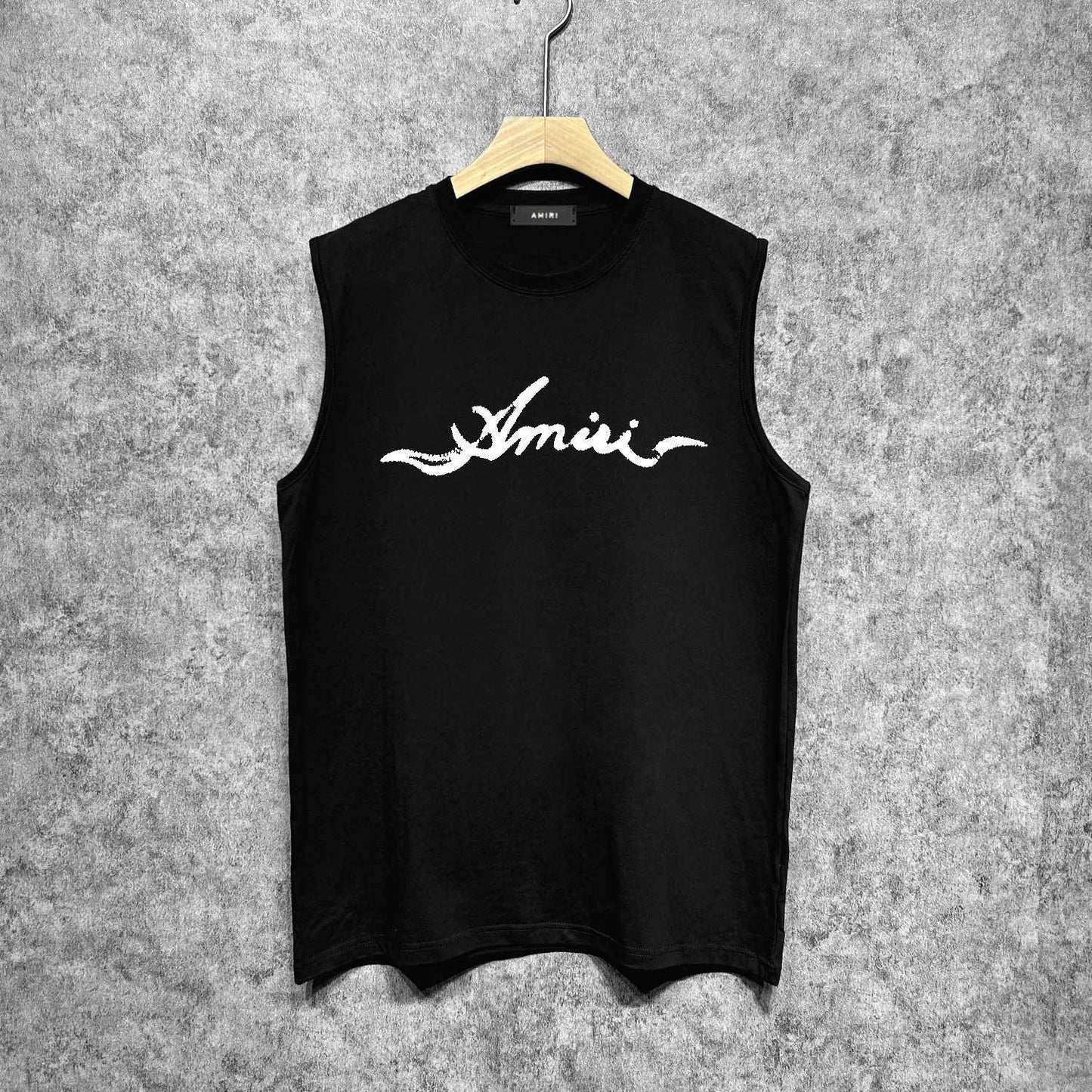 Amiri tank top smoke print