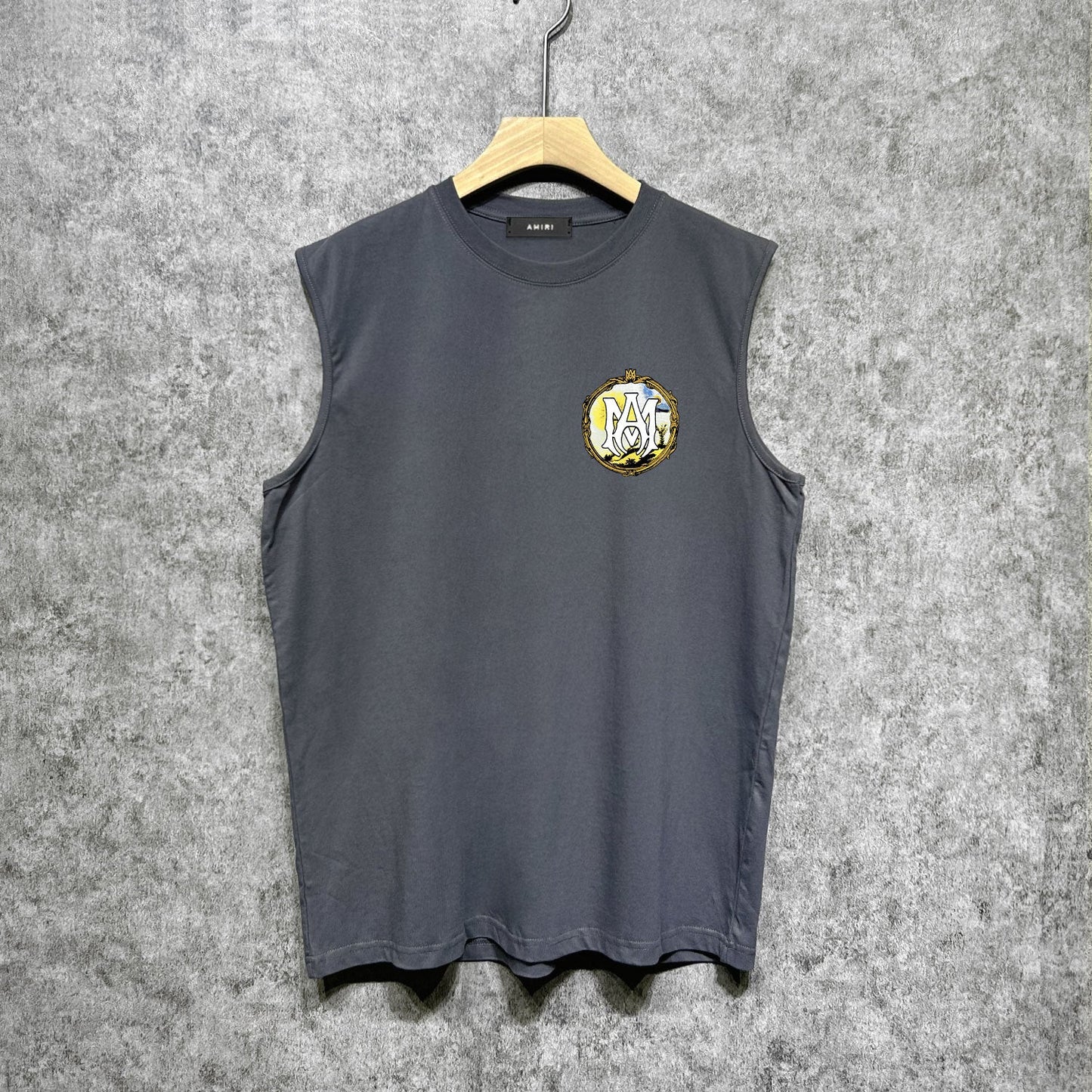 Amiri tank top magic mirror printing