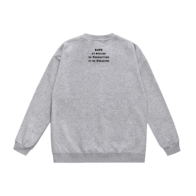 Bathing ape Crew neck sweatshirt