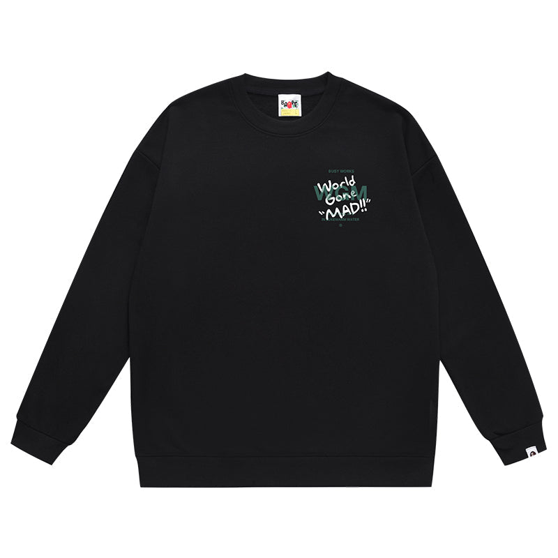 Bathing ape Crew neck sweatshirt