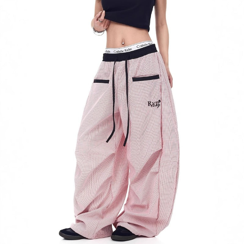 Women casual pants summer thin quick-drying loose