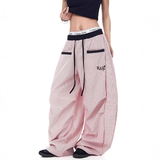 Women casual pants summer thin quick-drying loose