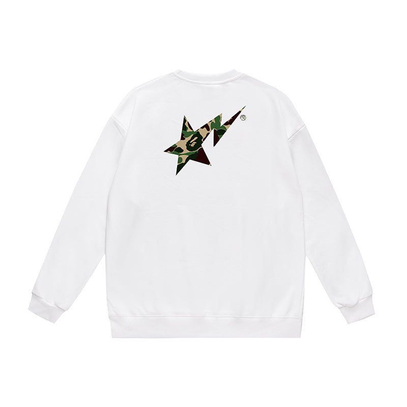 Bathing ape Crew neck sweatshirt