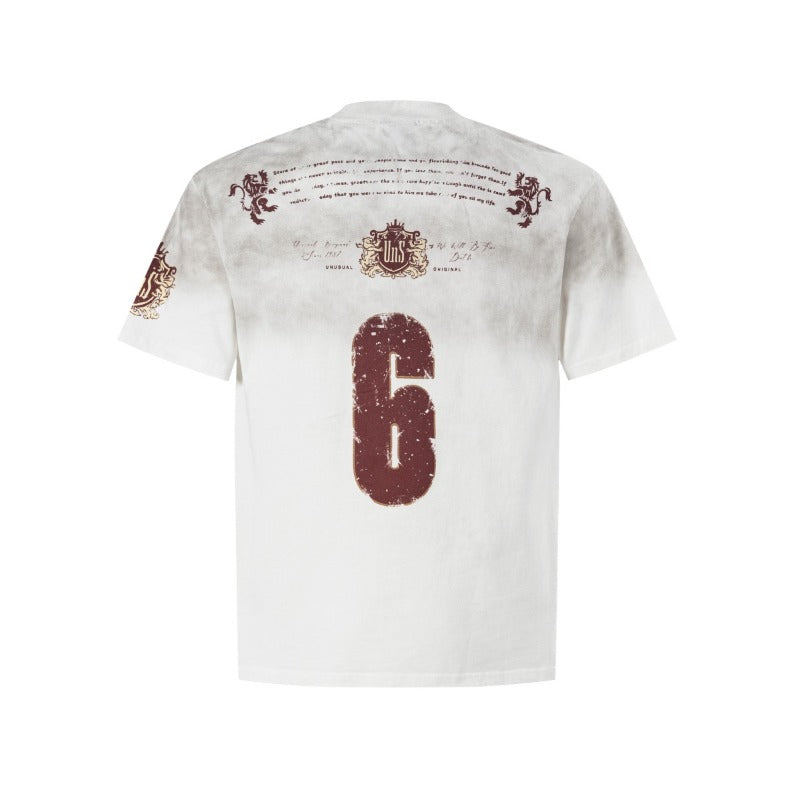 Mens T Shirts Summer Hand Spray Dirty