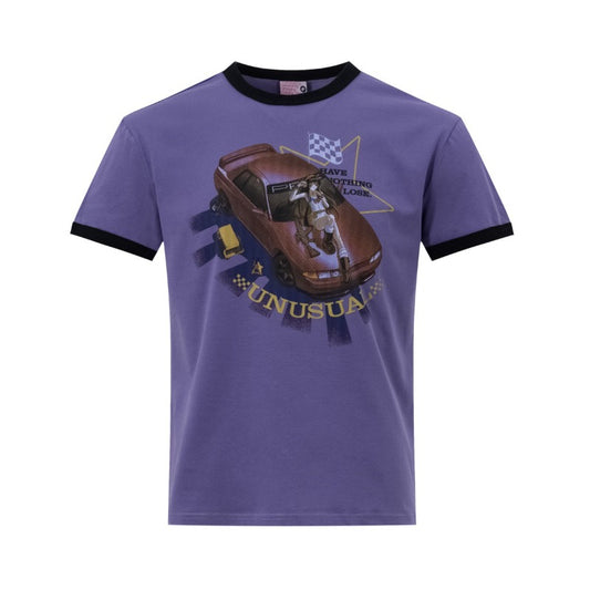 Men's t-shirts - american high street retro streetwear couple's style cartoon graphic design crew neck slim fit short sleeve t-shirt