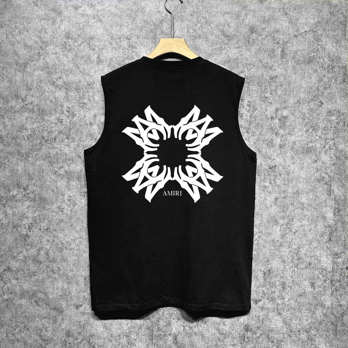 Amiri tank top with simple letter print