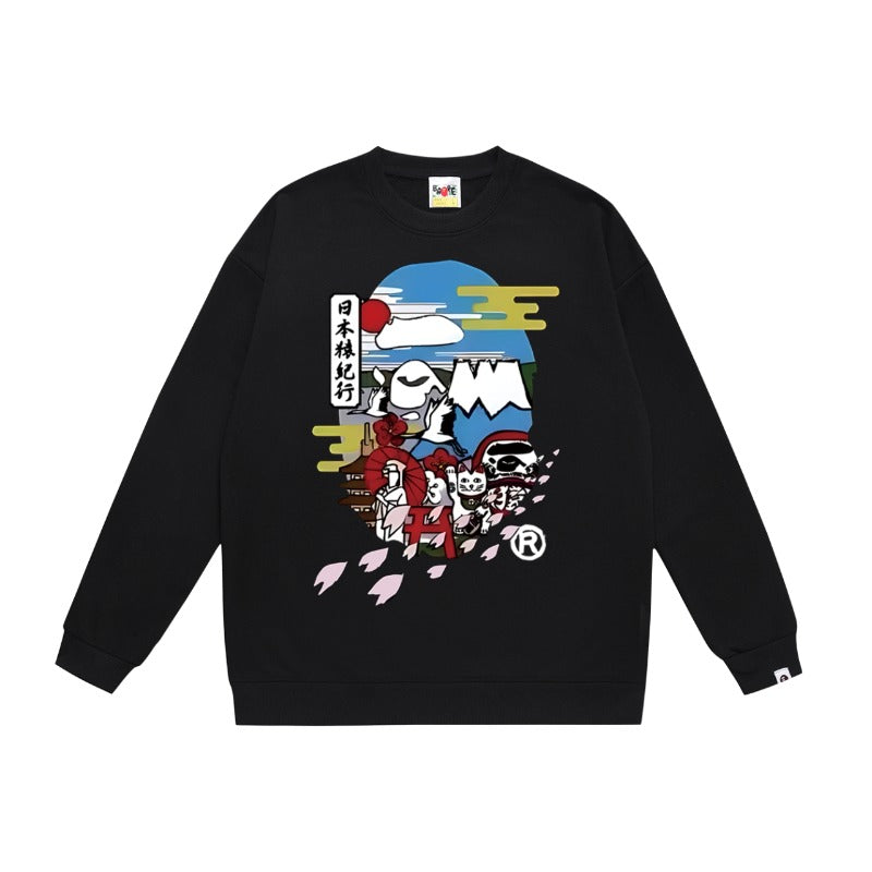 Bathing ape Crew neck sweatshirt