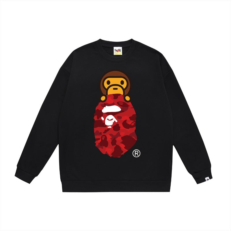 Bathing ape Crew neck sweatshirt
