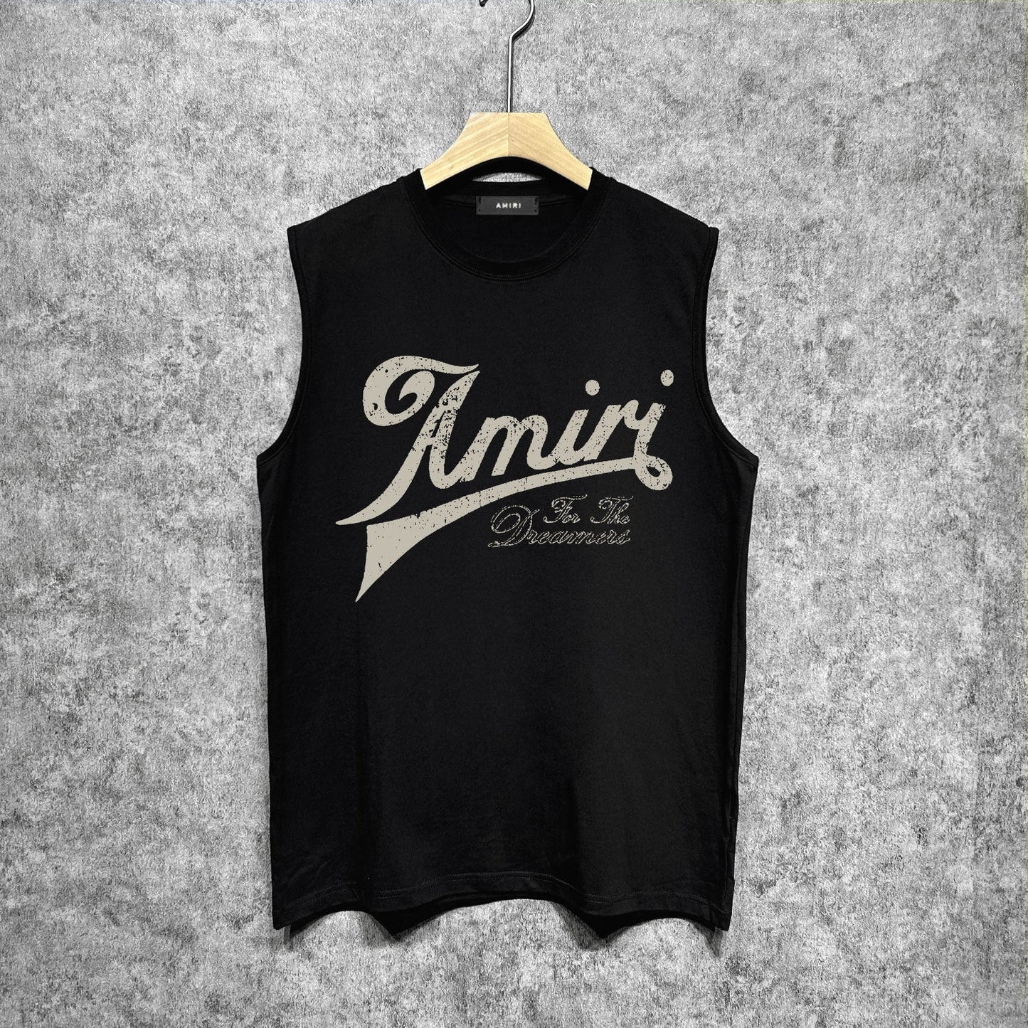 Amiri tank top letter printing