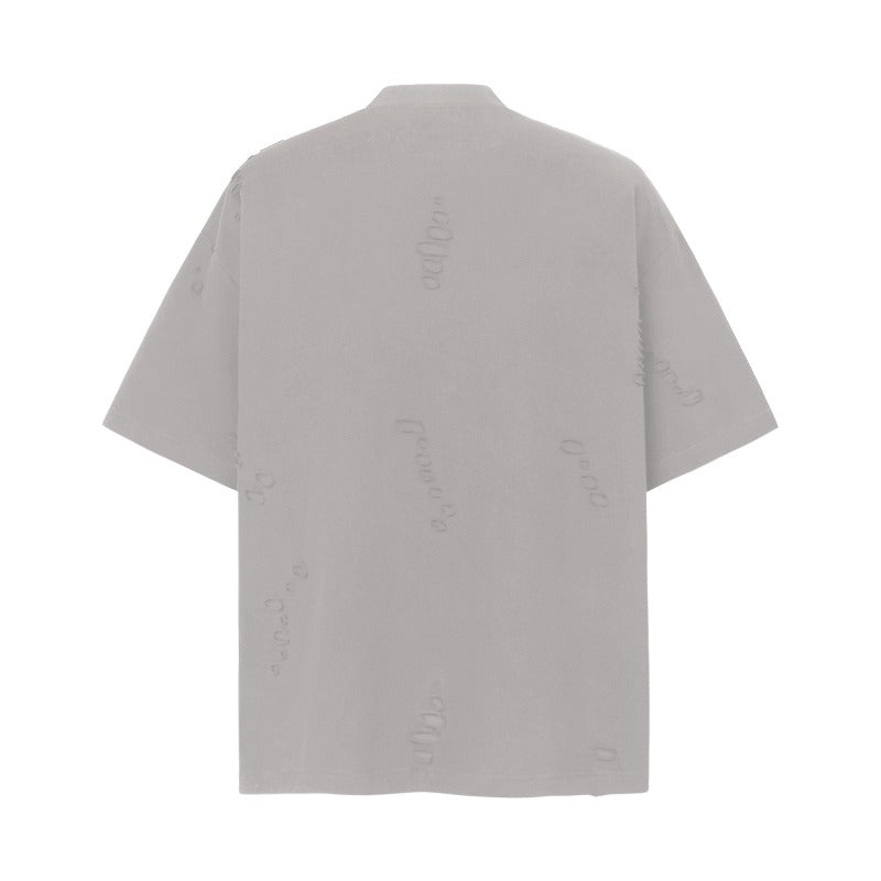 Men's t-shirts: american streetwear summer letter design, relaxed fit, distressed premium quality, unisex short sleeve tee
