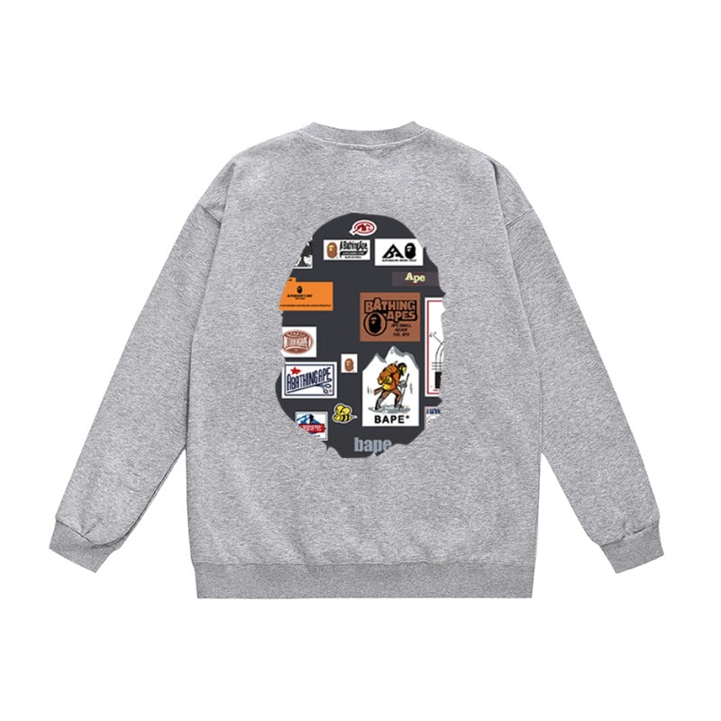 Bathing ape Crew neck sweatshirt