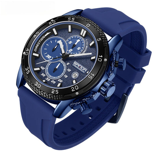 Men's Watches Multifunctional Luminous Waterproof Watch Quartz Watch