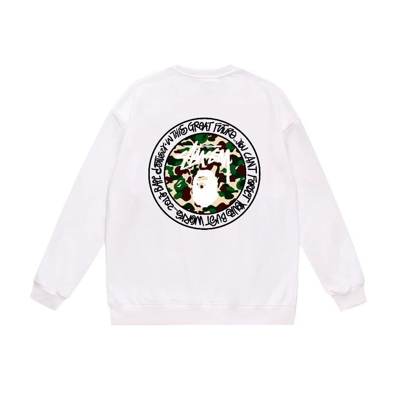 Bathing ape Crew neck sweatshirt