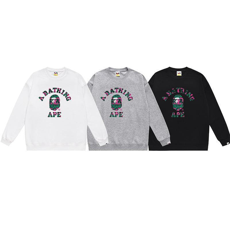 Bathing ape Crew neck sweatshirt